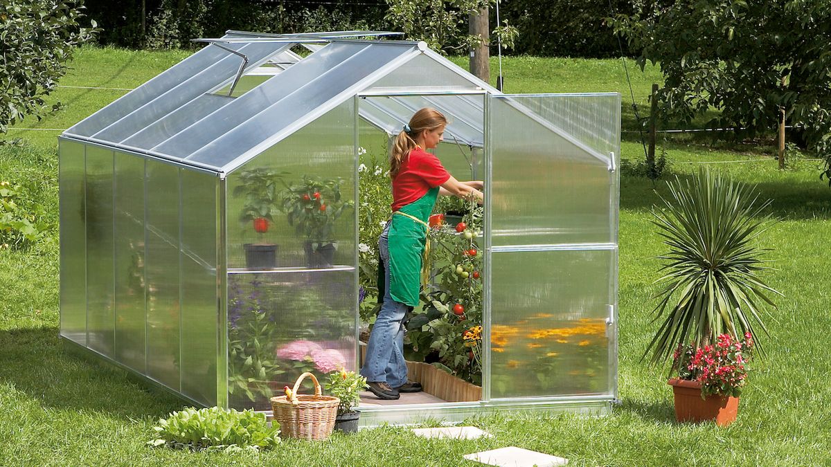 Ve skleníku si vypěstujete zeleninu bez chemie